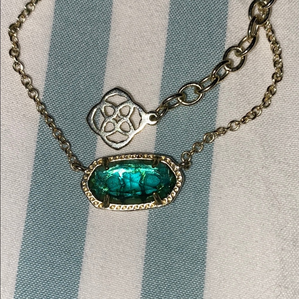 KENDRA SCOTT London blue Elisa necklace